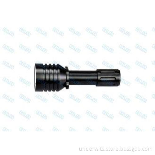 Aluminum Zoomable D10U LED Diving Torch 680 Lumens with Asp